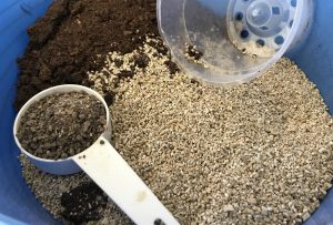 vermiculite and peat