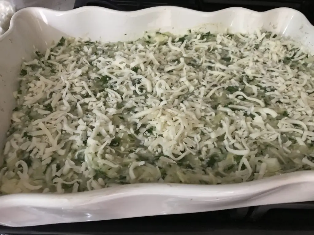 zucchini & potatoes gratin