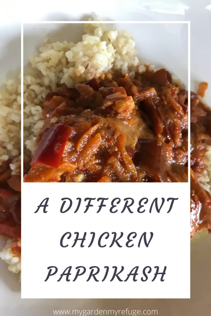 easy braised chicken & pepper