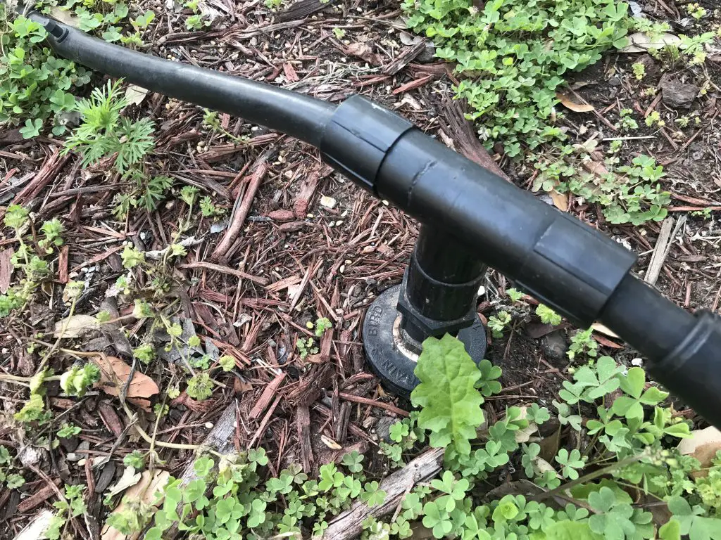 drip irrigation for a vegetable garden