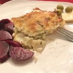 fennel and potato gratin