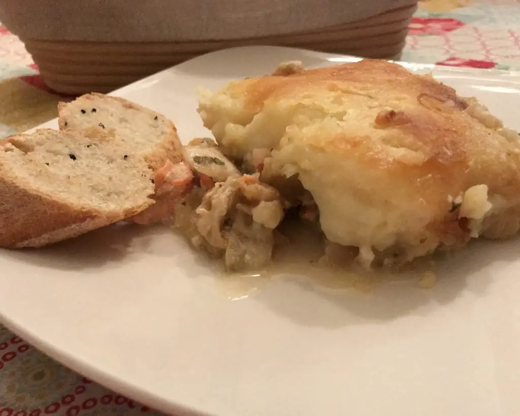 A quick & easy fisherman pie