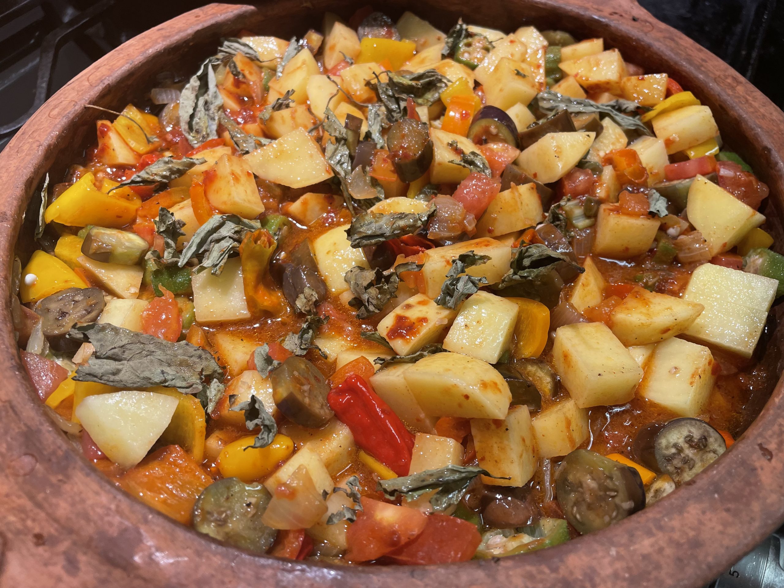 summer veggies tava